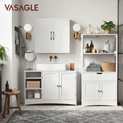 Clearance SONGMICS Meuble TV métal industriel