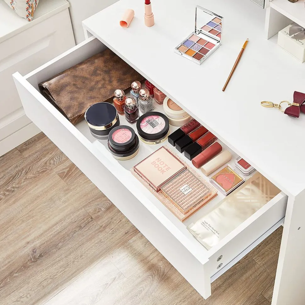 Cheap SONGMICS Meuble TV ouvert industriel Marron Rustique