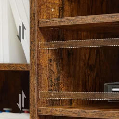 Best SONGMICS Meuble TV rustique Marron Rustique