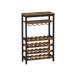 Sale SONGMICS Meubles à vin 24 bouteilles Noir