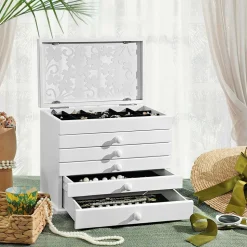 Flash Sale SONGMICS Mini boîte à bijoux doré Rose