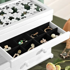 Flash Sale SONGMICS Mini boîte à bijoux doré Rose