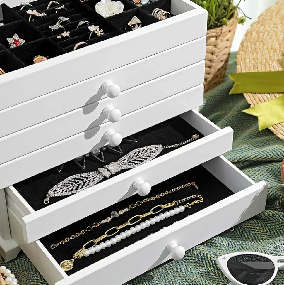 Flash Sale SONGMICS Mini boîte à bijoux doré Rose