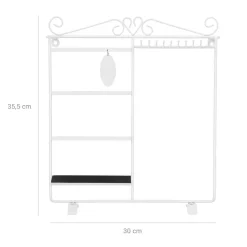 Fashion SONGMICS Miroir maquillage grossissant x 10