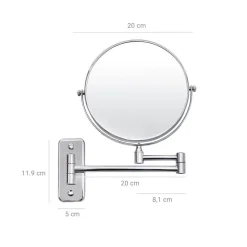 Best Sale SONGMICS Miroir maquillage grossissant x 10