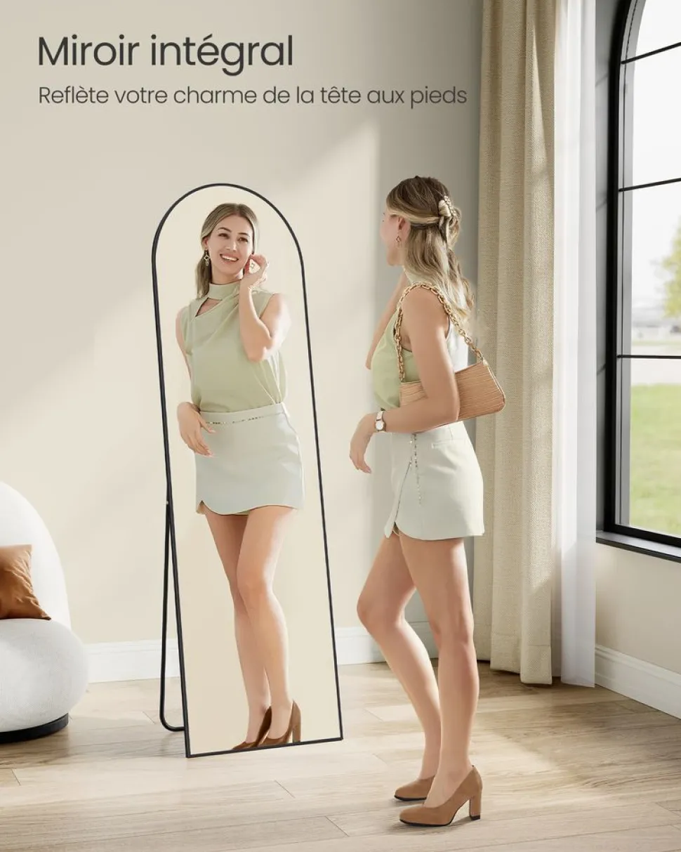 Best Sale SONGMICS Miroir maquillage grossissant x 7