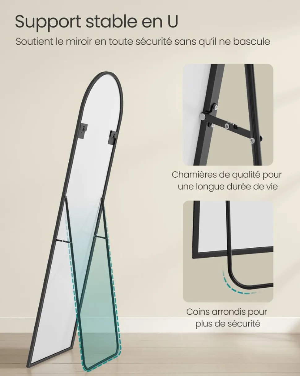 Best Sale SONGMICS Miroir maquillage grossissant x 7