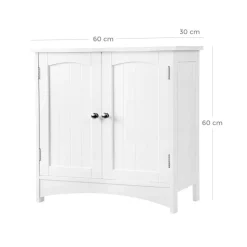 Online SONGMICS Miroir mural Blanc