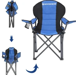 Online SONGMICS Méridienne pliable noir confortable