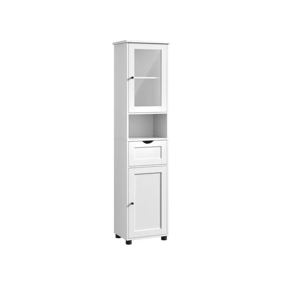 Outlet SONGMICS Organisateur cosmétiques 2-en-1 blanc