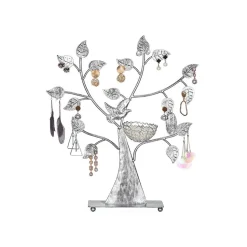 Clearance SONGMICS Organisateur maquillage 3 niveaux doré champagne