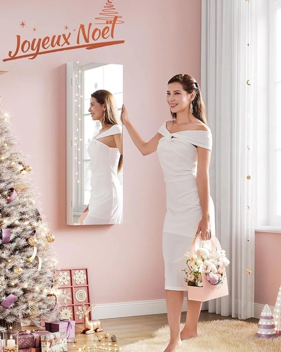 Hot SONGMICS Panier à linge 3 bacs boisé