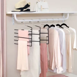 Fashion SONGMICS Panier à linge avec couvercle 72L en bambou pliable avec sac amovible lavable poignées gris