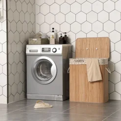 Shop SONGMICS Panier à linge bambou