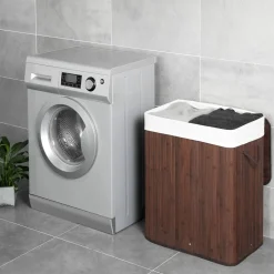 Shop SONGMICS Panier à linge bambou