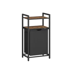 Cheap SONGMICS Panier à linge de 115 l en x pliable gris ardoise