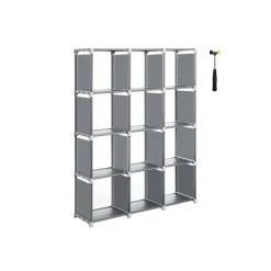 Hot SONGMICS Panier à linge gris