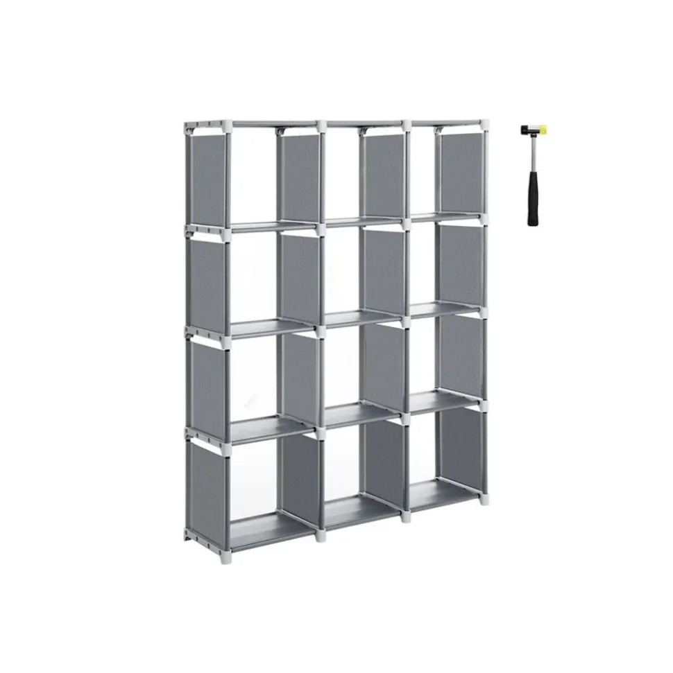 Hot SONGMICS Panier à linge gris