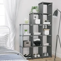 Hot SONGMICS Panier à linge gris