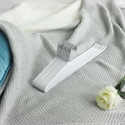 Outlet SONGMICS Panier à linge mince avec couvercle 65L gris tourterelle