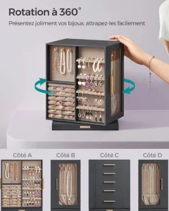 Flash Sale SONGMICS Panier à linge tri gris