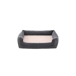 Clearance SONGMICS Panier chien orthopédique 110 x 80 cm Gris