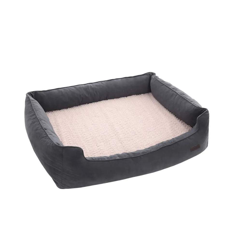 Clearance SONGMICS Panier chien orthopédique 110 x 80 cm Gris