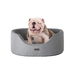 Outlet SONGMICS Panier coussin réversible S Gris