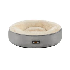 Clearance SONGMICS Panier donut gris clair