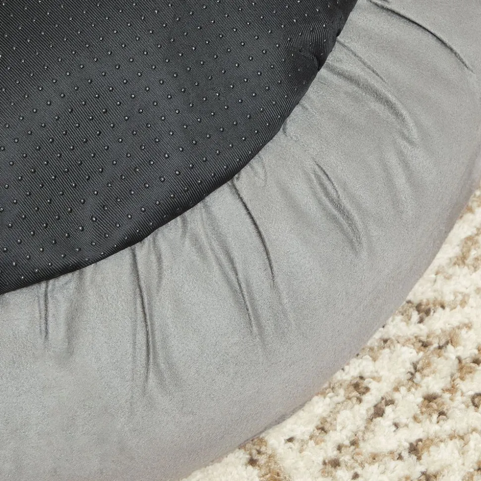 Clearance SONGMICS Panier donut gris clair