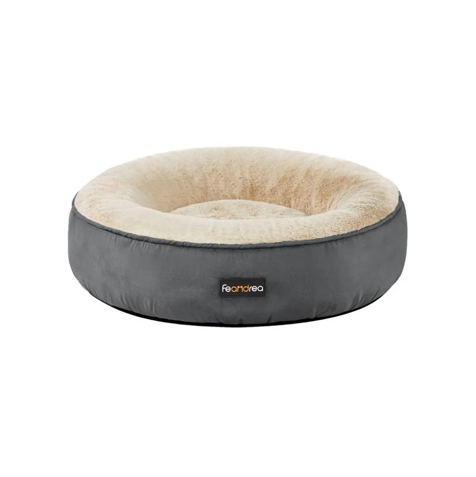 Clearance SONGMICS Panier donut gris clair