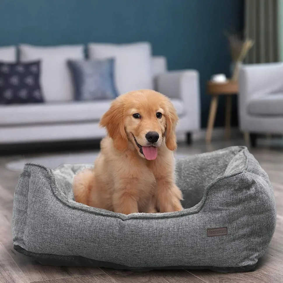 Online SONGMICS Panier peluche gris