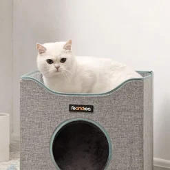Clearance SONGMICS Panier pour chat boîte