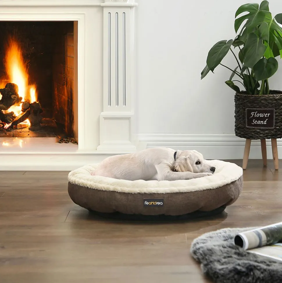 Flash Sale SONGMICS Panier pour chien 65 cm gris