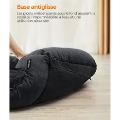 Fashion SONGMICS Panier pour chien 90 x 75 cm Gris