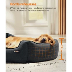 New SONGMICS Panier pour chien 110 x 75 cm