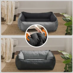 Best Sale SONGMICS Panier pour chien 80 x 60 cm Gris