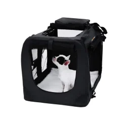 Clearance SONGMICS Panier pour chien 95 x 60 x 8 cm gris foncé