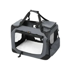 Clearance SONGMICS Panier pour chien 95 x 60 x 8 cm gris foncé