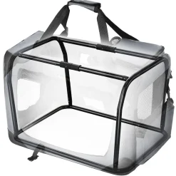 Clearance SONGMICS Panier pour chien 95 x 60 x 8 cm gris foncé