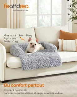 Sale SONGMICS Panier pour chien 80 x 75 x 16 cm gris ombré