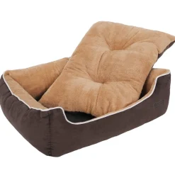 Hot SONGMICS Panier pour chien L marron