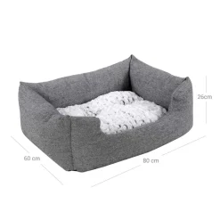 Cheap SONGMICS Panier pour chien M gris