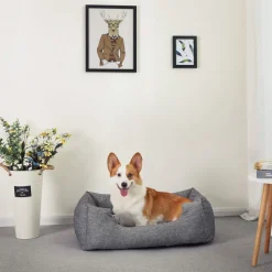 Cheap SONGMICS Panier pour chien M gris