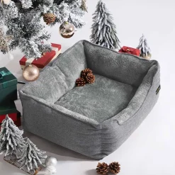 Flash Sale SONGMICS Panier pour chien peluche gris