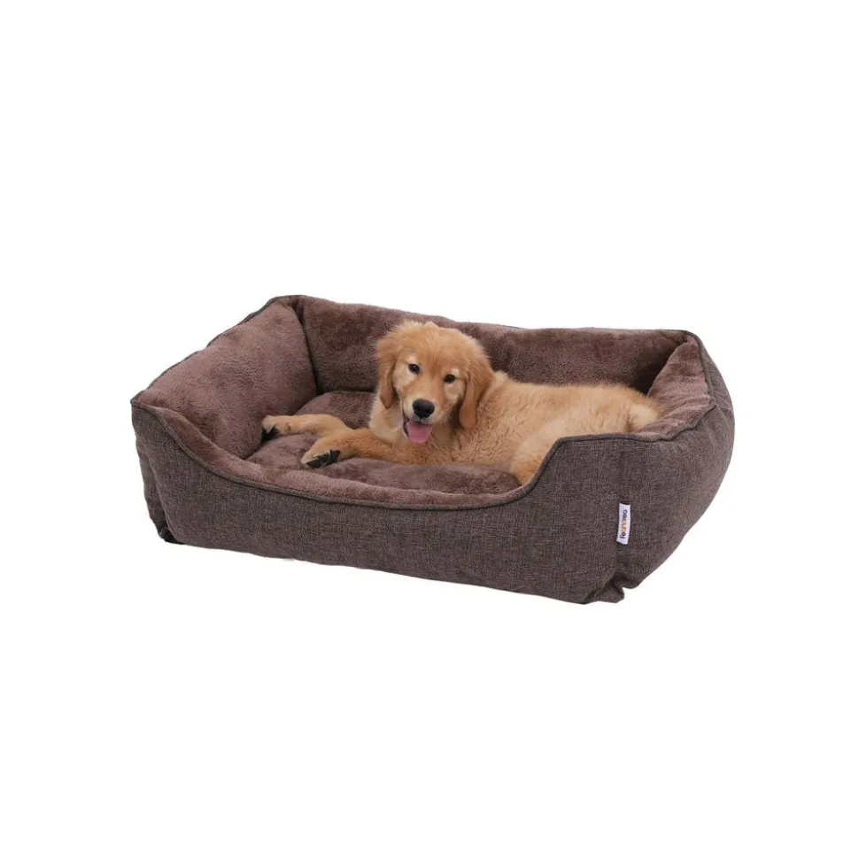 Flash Sale SONGMICS Panier pour chien peluche gris