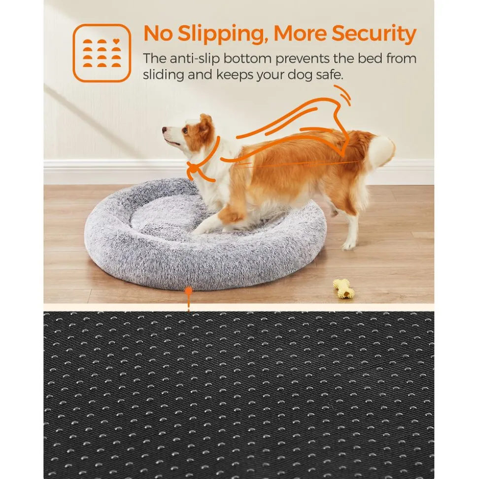 Outlet SONGMICS Panier pour chien rond Ø100 cm