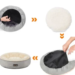 Cheap SONGMICS Panier pour chien rond ø70 cm