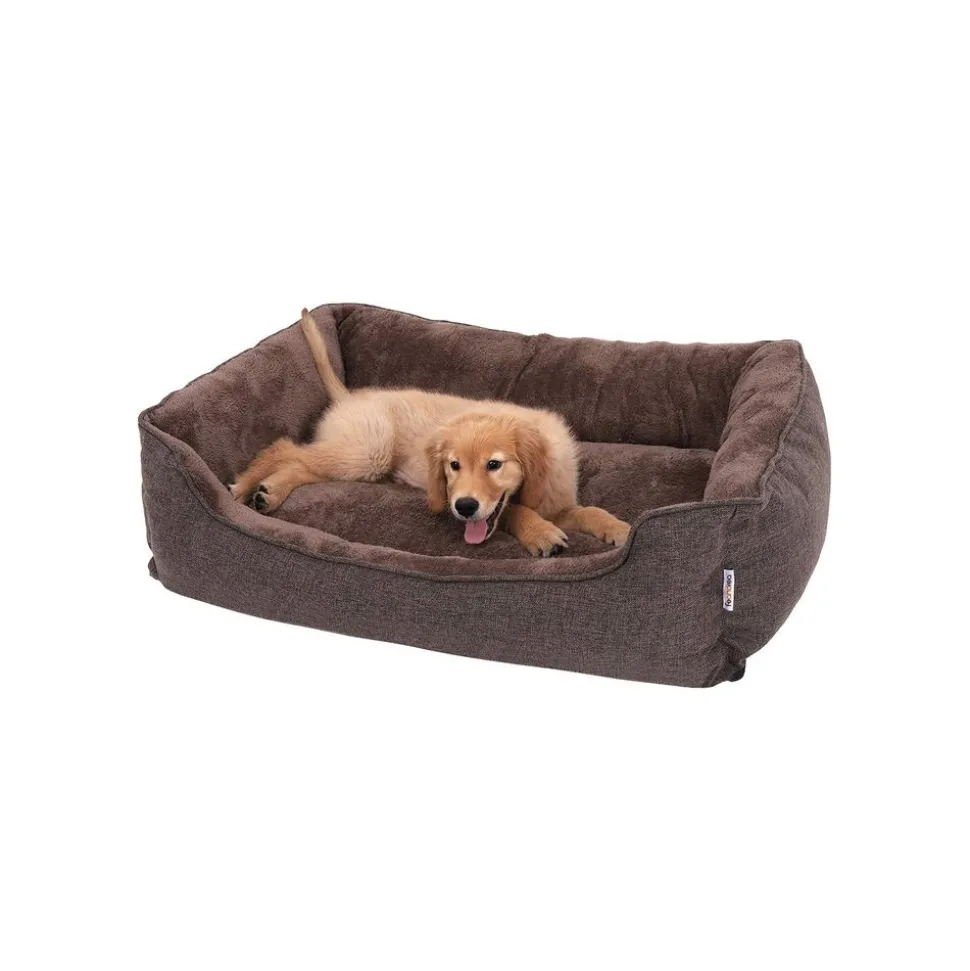 Outlet SONGMICS Panier pour chien XL marron