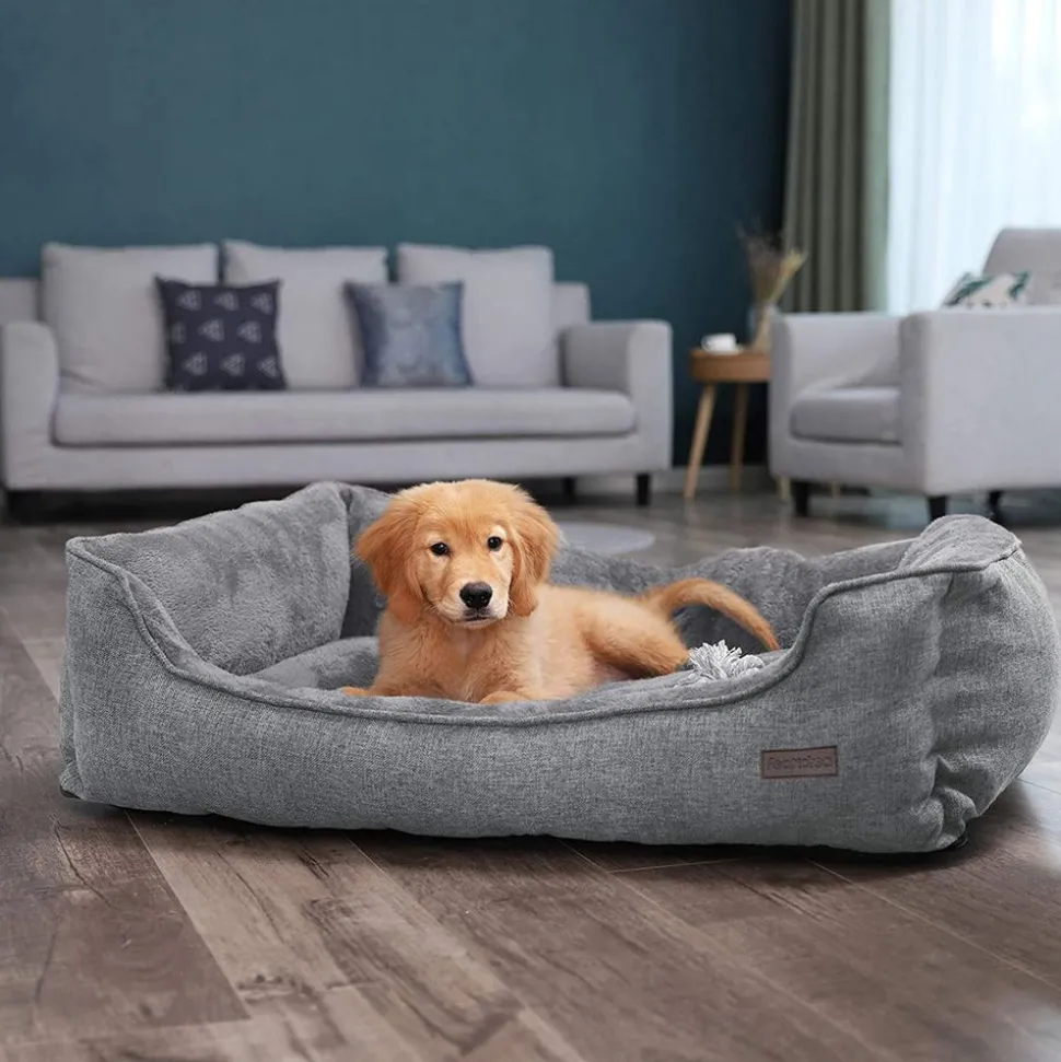 Outlet SONGMICS Panier pour chien XL marron